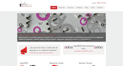 Desktop Screenshot of infoacp.es